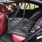 Waterproof Pet Car Hammock - Pet Travel Mat - Mesh Pet Carrier - Seat Protector with zipper and pocket